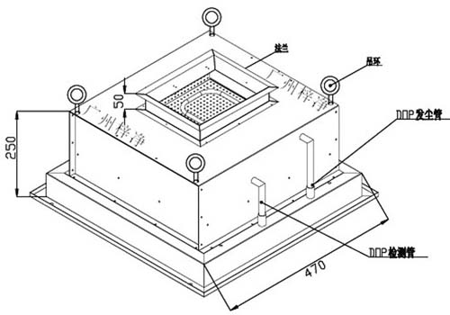 DOP液槽高效送風口方案設(shè)計圖 DOP液槽高效送風口方案設(shè)計圖
