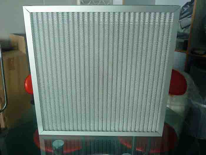 金屬網(wǎng)過(guò)濾器濾料:金屬網(wǎng)、鋁網(wǎng)或不銹鋼絲網(wǎng) 金屬網(wǎng)過(guò)濾器濾料:金屬網(wǎng)、鋁網(wǎng)或不銹鋼絲網(wǎng)